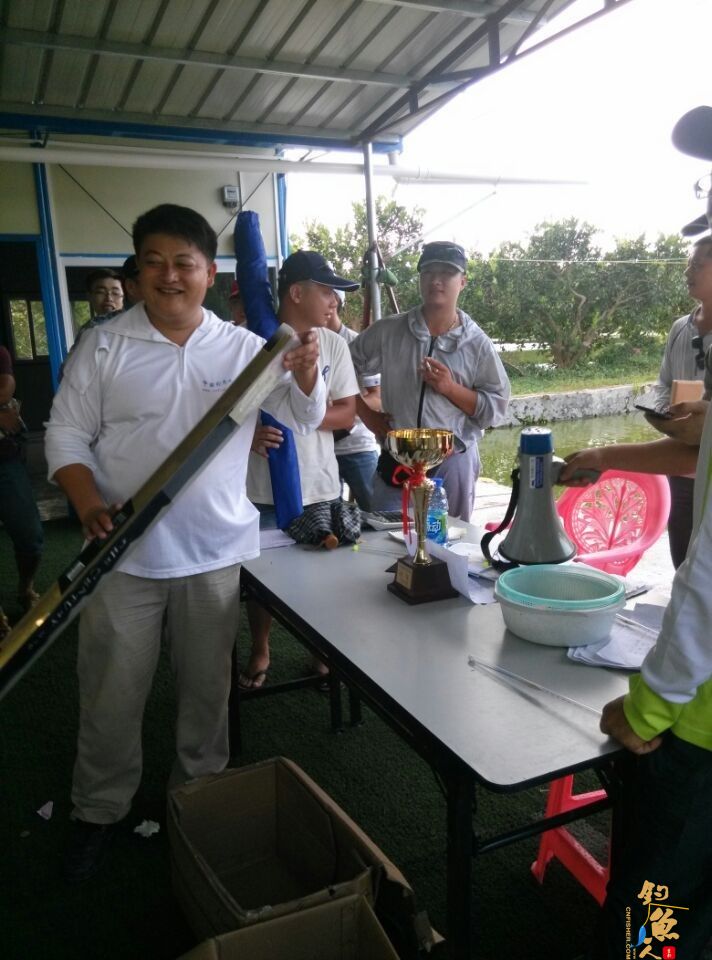 中国钓鱼人网赞助的梅州钓鱼群罗非钓鱼比赛取得圆满成功
