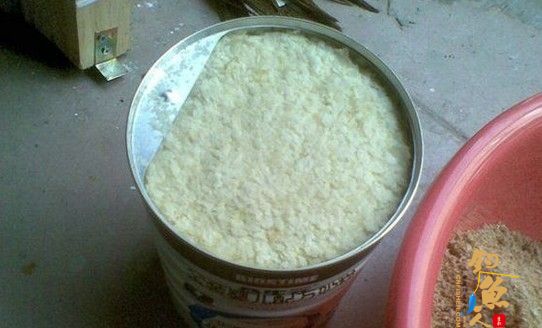 自制纯天然鱼饵,麸皮小鸡饲料雪花粉拉丝粉自配!