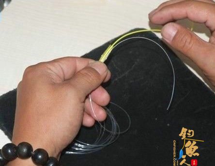 飞蝇钓主线和前导线是如何连接的？