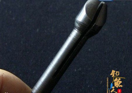 毛钩绑制台钳的钳头