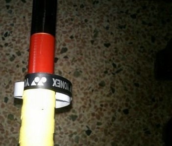 鱼竿吸汗带的缠绕方法