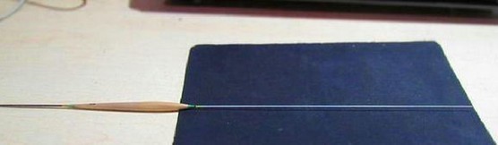 手工刷浮漂尾漆过程详解