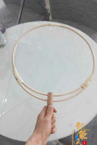 自制抄网头万力抄网