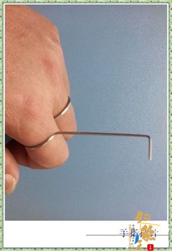 渔具DIY小抄网打饵勺挡针 手指挡针