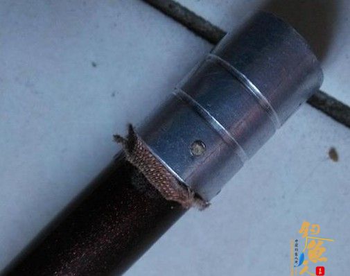 diy渔具玻璃钢鱼竿改装成抄网柄