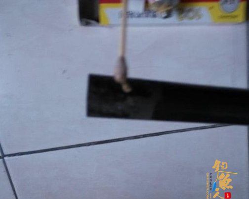 diy渔具玻璃钢鱼竿改装成抄网柄