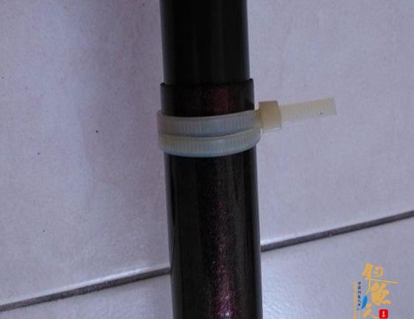 diy渔具玻璃钢鱼竿改装成抄网柄