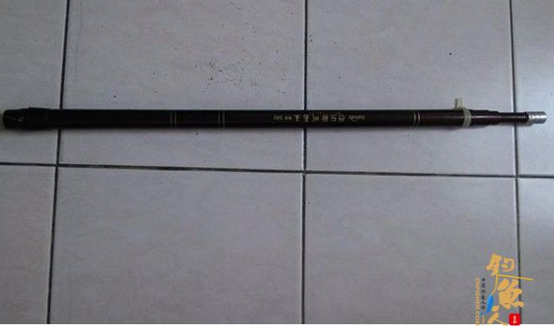 diy渔具玻璃钢鱼竿改装成抄网柄