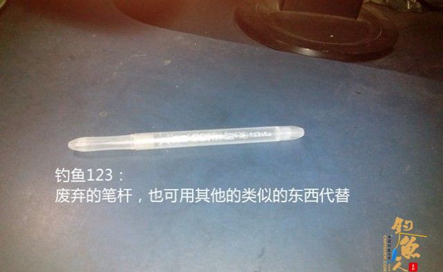 DIY渔具最简单鱼线打结器的自制方法