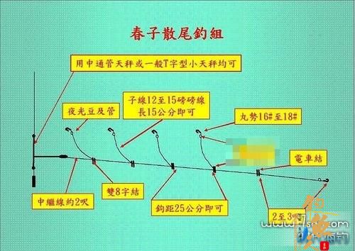 船钓、筏钓春子的装备、钓组、钓饵及钓法