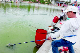 贵州省第七届老年人运动会7月29日至30日钓鱼比赛