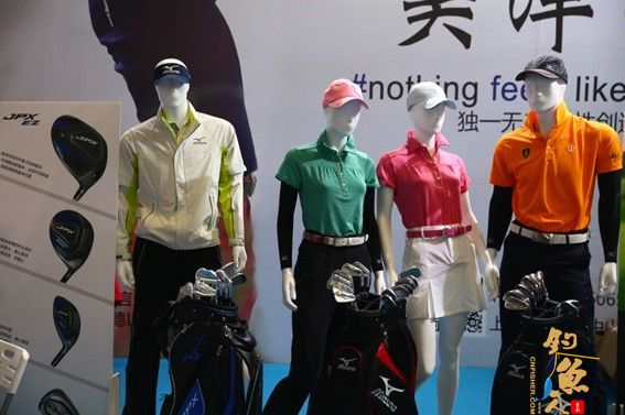 美津浓高尔夫服装及球具参展 2016上海国际休闲展
