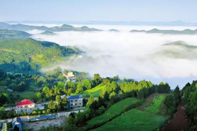 中国升钟湖 世界钓鱼城--我的家乡