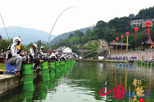 全国钓鱼竞赛训练基地落户南充市南部县升钟湖