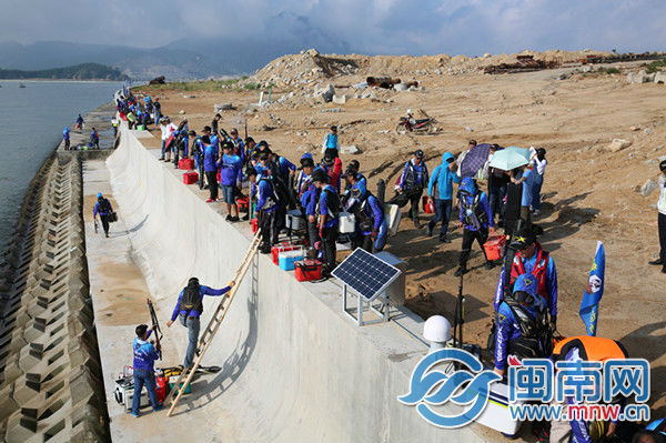 漳州开发区举行2017年双鱼岛矶钓大赛 文体活动促钓技发展