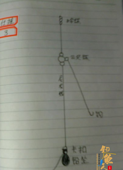 北方近海船钓的常用仕挂钓组-课堂笔记图