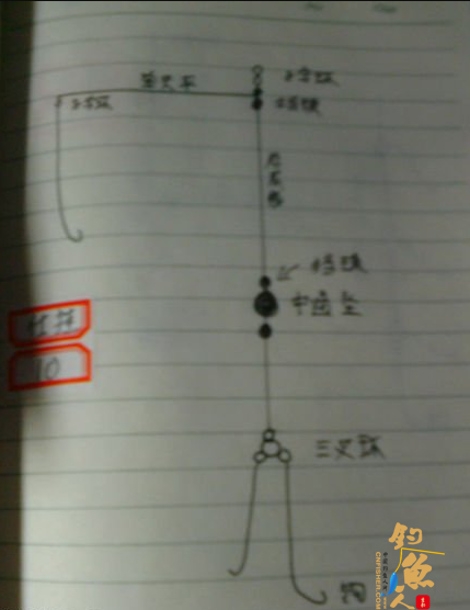 北方近海船钓的常用仕挂钓组-课堂笔记图