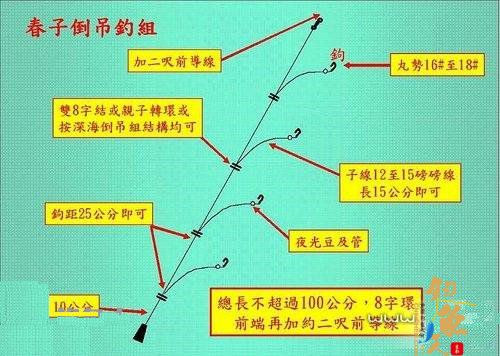船钓与筏钓春子的装备与钓法介绍