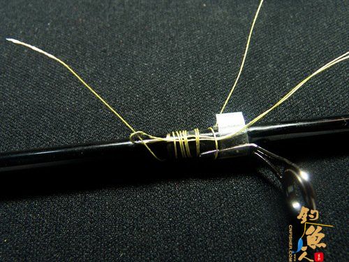 DIY手工绑路亚竿导环的详细过程【图解】