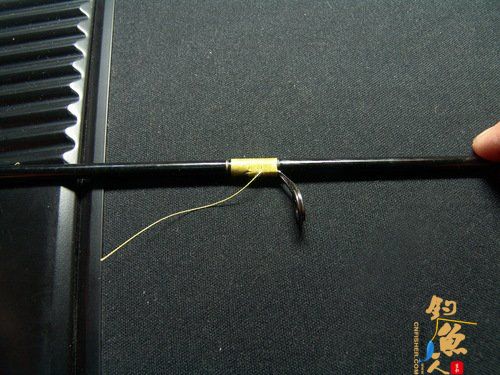 DIY手工绑路亚竿导环的详细过程【图解】