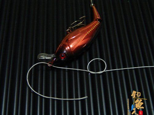 前导线连接路亚的活圈绑法【图解】