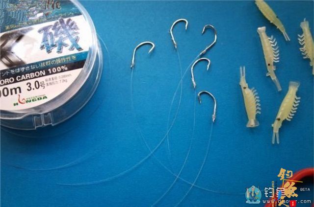 海竿串钩路亚鳜鱼和翘嘴鱼(附假虾制作方法)