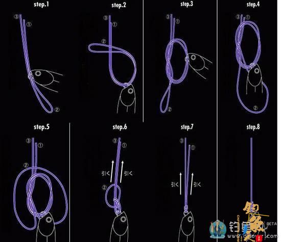 路亚鱼线各种连接绑线方法大全 [图文]