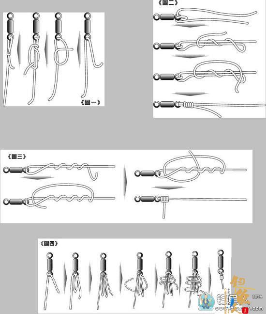 路亚鱼线各种连接绑线方法大全 [图文]