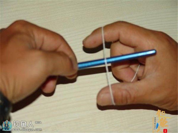 图说路亚钓前导线GT结的绑法