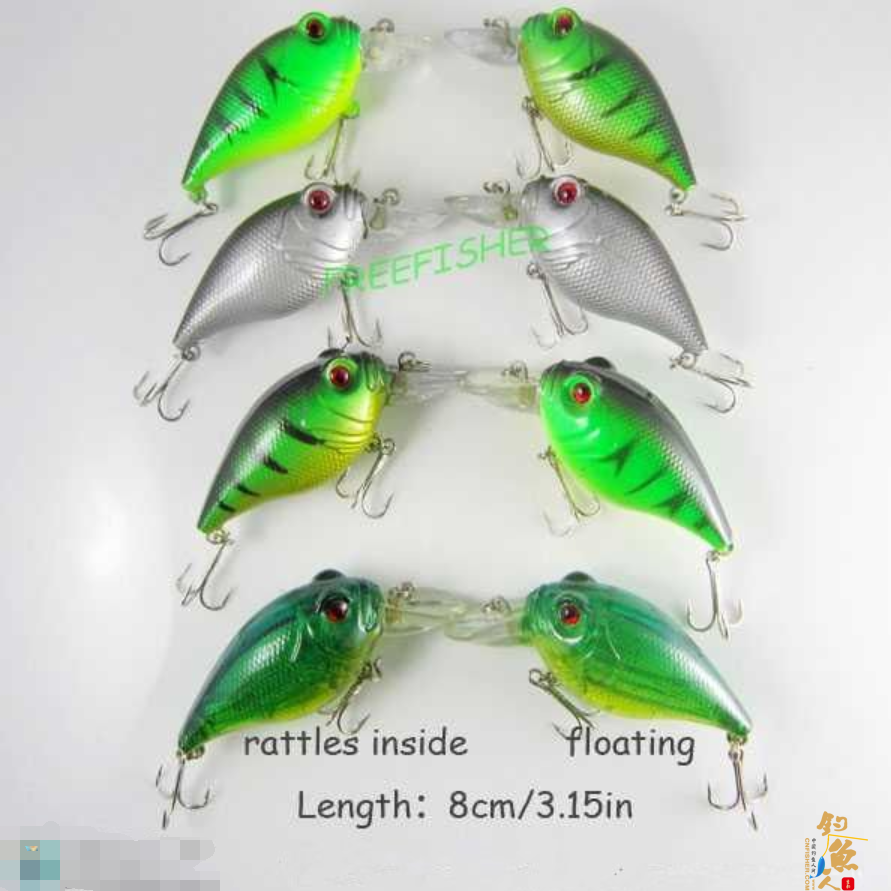 路亚拟饵种类的特点以及基本操作方法