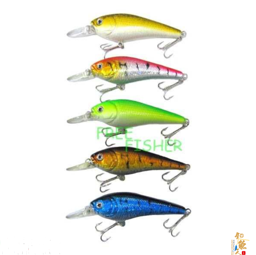 路亚拟饵种类的特点以及基本操作方法