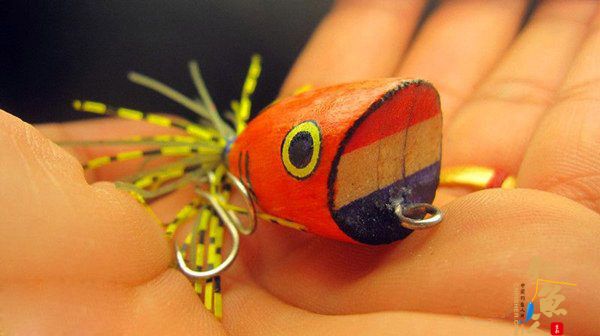 路亚diy小不点波趴拟饵的制作图解 完工,期待细节改善