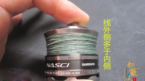 路亚渔轮解决线杯上线不均匀的方法