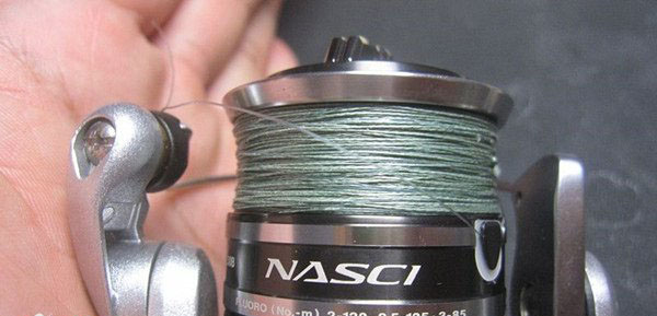 路亚渔轮解决线杯上线不均匀的方法