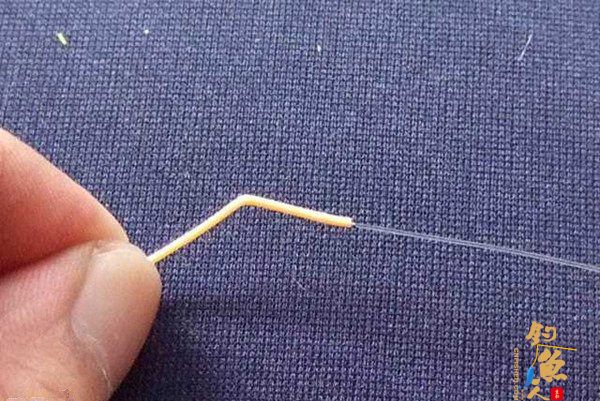 图解:飞蝇钓的主线与前导线连接法