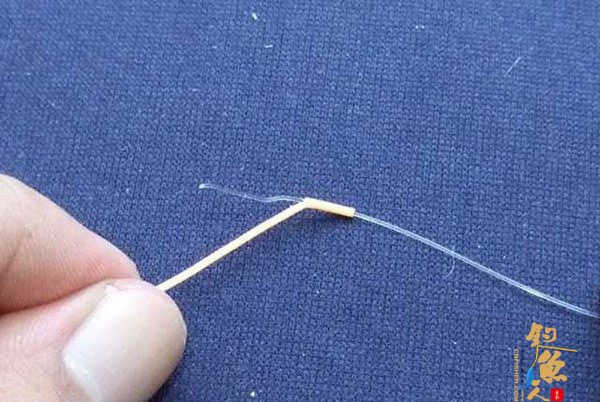 图解:飞蝇钓的主线与前导线连接法