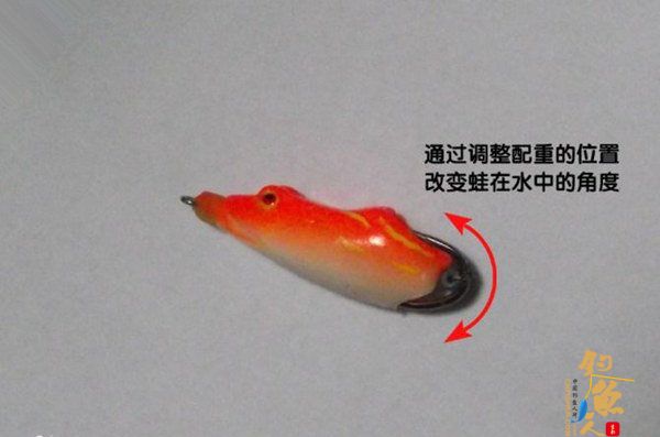 路亚diy雷蛙的入水角度改装方法