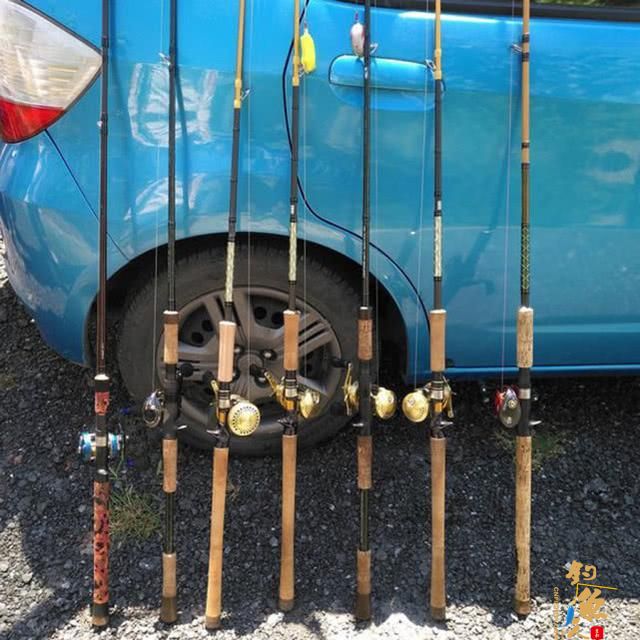 雷强钓法-粗竿、粗线配强力渔轮，中鱼后直接拉上岸