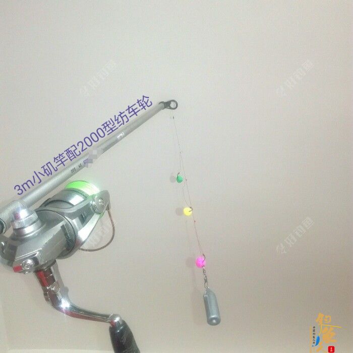 详细解说串钩路亚河钓法，精,配图