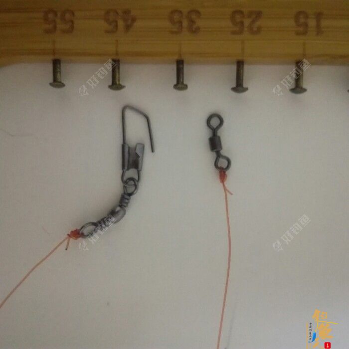 详细解说串钩路亚河钓法，精,配图