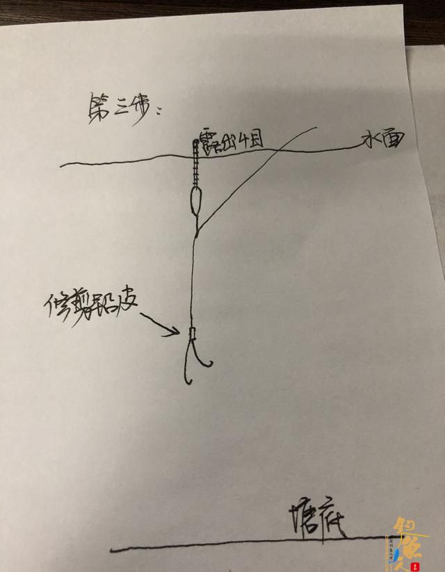 图解调四钓二最简单方法，5步轻松调漂