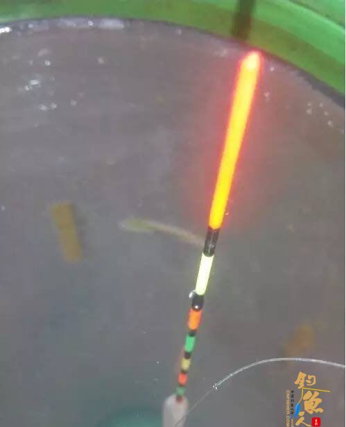 半水调漂 第六步、别忘记，我们在调整铅皮的时候，不论怎样，铅皮都是悬浮于水里的