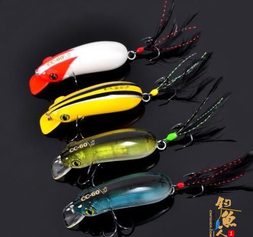 人与鱼眼中路亚拟饵颜色的区别，如何选择拟饵颜色