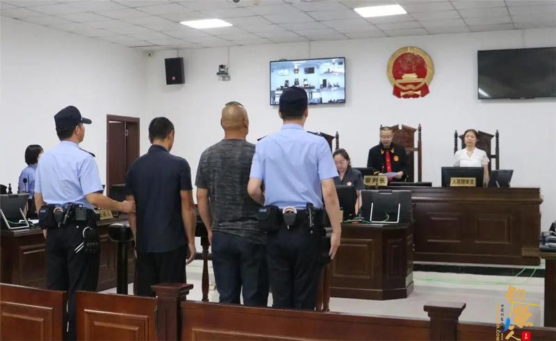 四川2男子用“活泥鳅”钓鱼被判刑 庭审现场