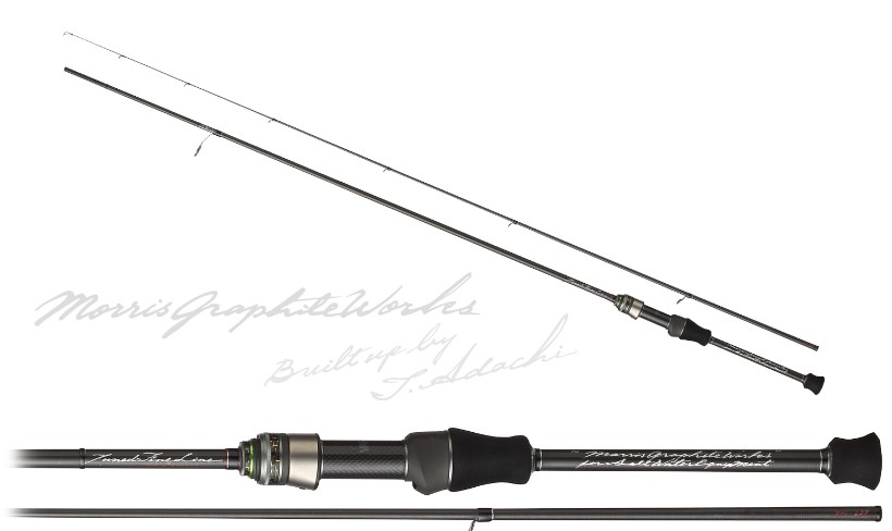 超轻 VARIVAS Morris Graphite Works SW finess 根钓竿