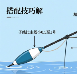 台钓新手必看：选钓位、配线组、调饵料全套技巧