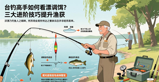 台钓教学_进阶技巧台钓视频教程_台钓进阶技巧