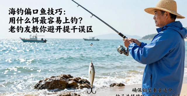 偏口鱼海钓技巧_海钓偏口鱼用什么饵最佳_偏口鱼海钓线组图解