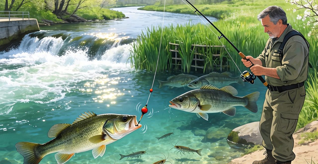 鲈鱼钓法视频教程_台钓鲈鱼技巧_鲈鱼台钓用什么饵料