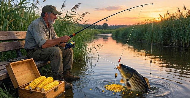 野钓小河道鲤鱼技巧_小河野钓鲤鱼怎么选择钓位_小河如何钓鲤鱼